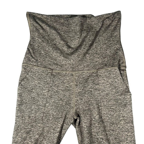 OFFLINE by Aerie The Hugger Foldover Flare Leggings Gray Space Dye Large - Picture 3 of 8